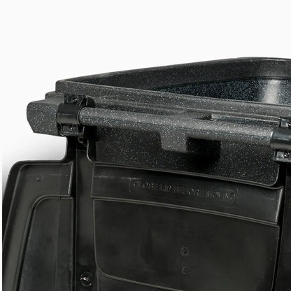 Toter 96 Gallon Trash Can With Smooth Wheels And Lid