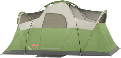 Coleman Montana Camping Tent, 6/8 Person, 12 x 7 ft, 5-foot 8-inch Center Height - Montana