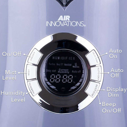 Air Innovations Ultrasonic Cool Mist Digital Humidifier, 2.15 Gal. Tank - 801B