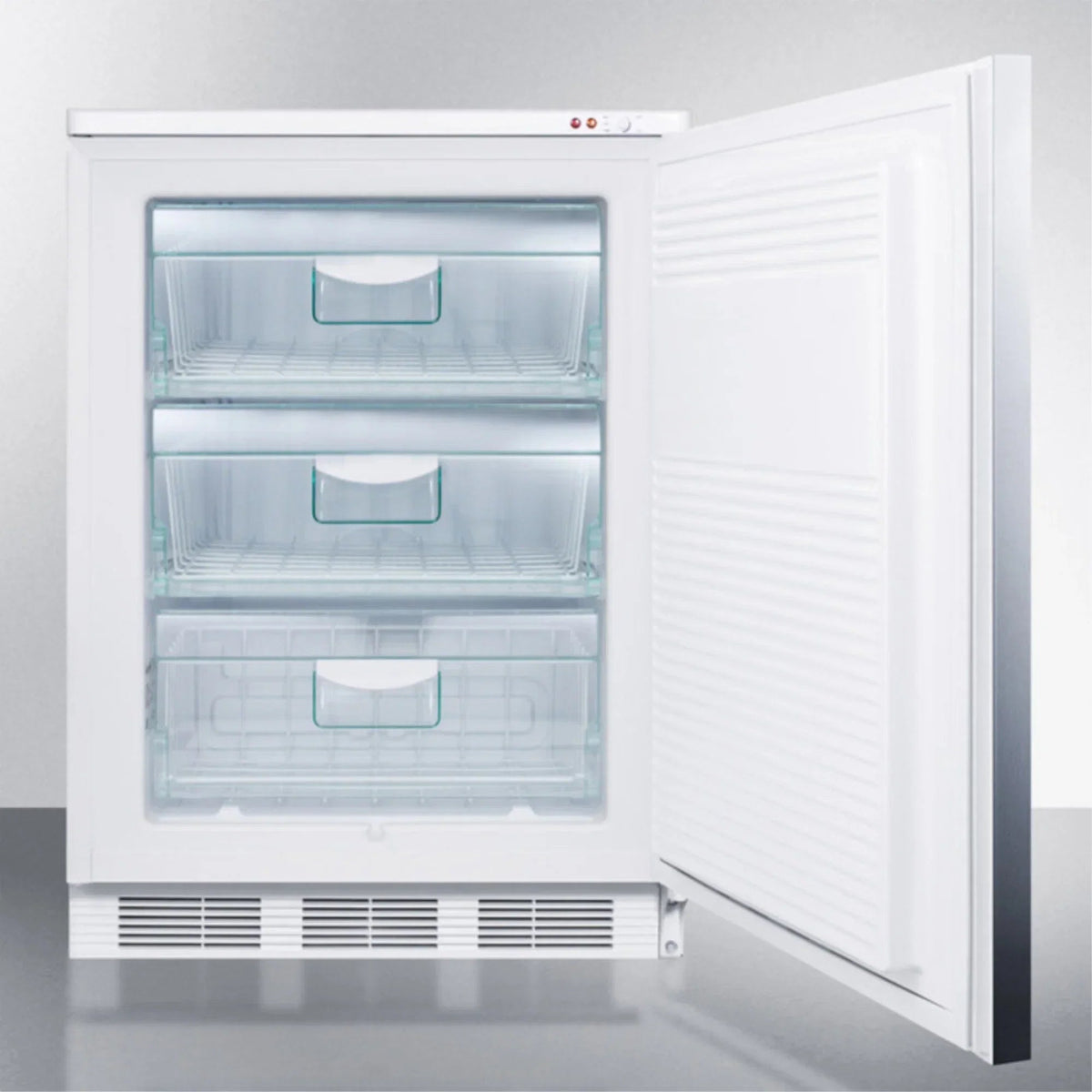 Accucold Built-In -25 Deg C Manual Defrost All-Freezer, 25.13 x 24 in, White - VT65MLBISSHH
