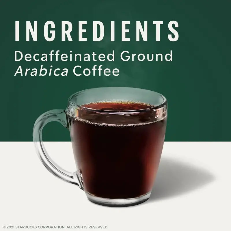 Starbucks Decaf Veranda Blend Blonde Roast K-Cup Coffee Pods, 100% Arabica, 60 Pods