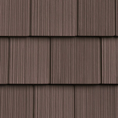 The Foundry Vinyl Perfection Shingles, 7in W X 60 3/4 L, 34 Panels/Carton, 100 Sq Feet, Shadow - 008