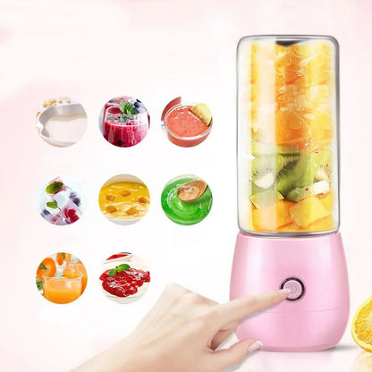 Portable Smoothie Fruit Blender Juicer With Glass - 1 Cup