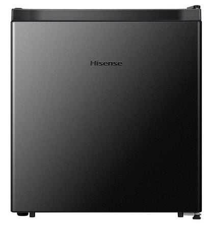 Hisense Single Door Mini Refrigerator, Black, 1.6 Cu Ft - WMS017M6XBE