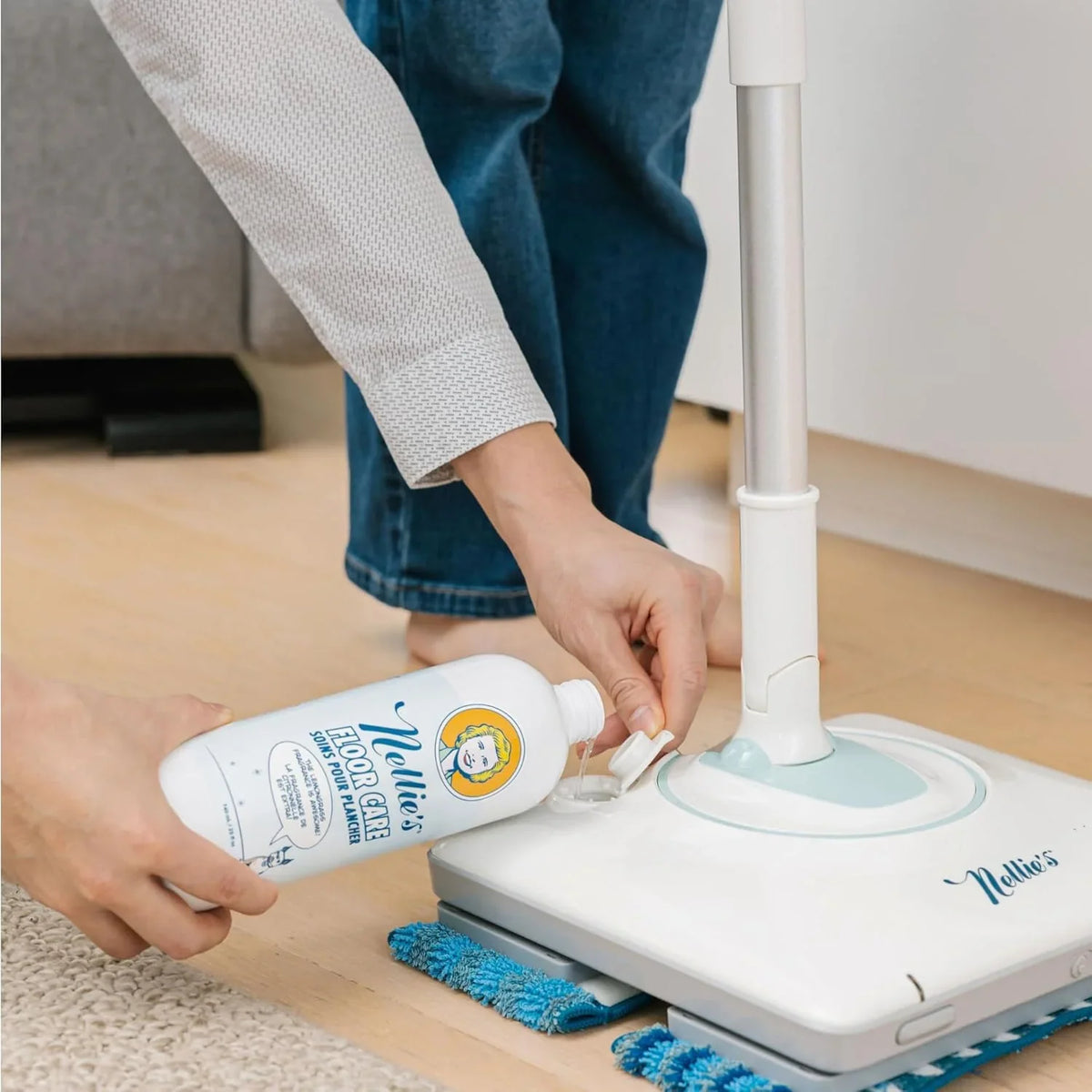 WOW TOO Cordless Spray Mop With Water Tank And LED Lights - NWM / NWM TOO