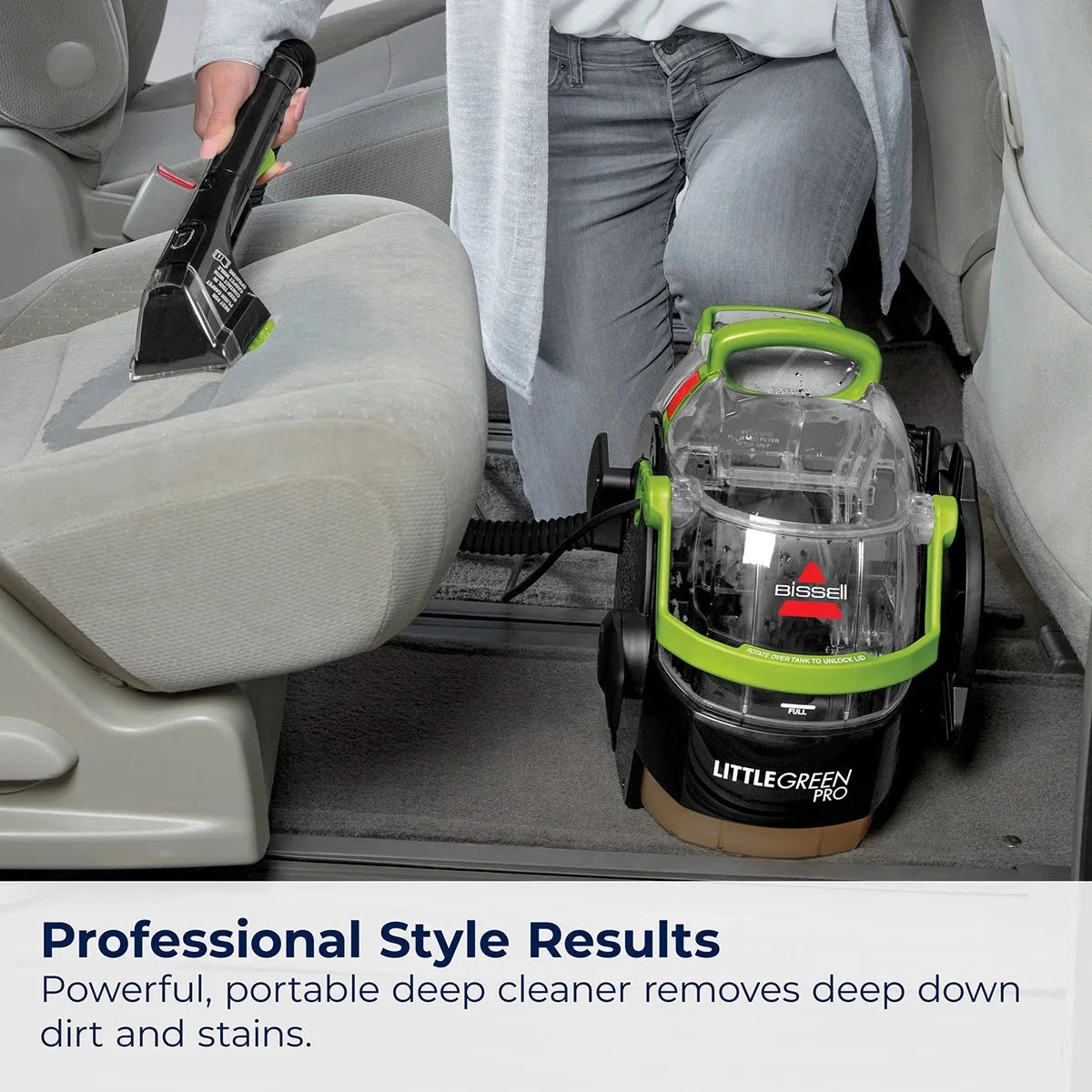 BISSELL Little Green Pro Portable Carpet Cleaner, 13-pound - 2505