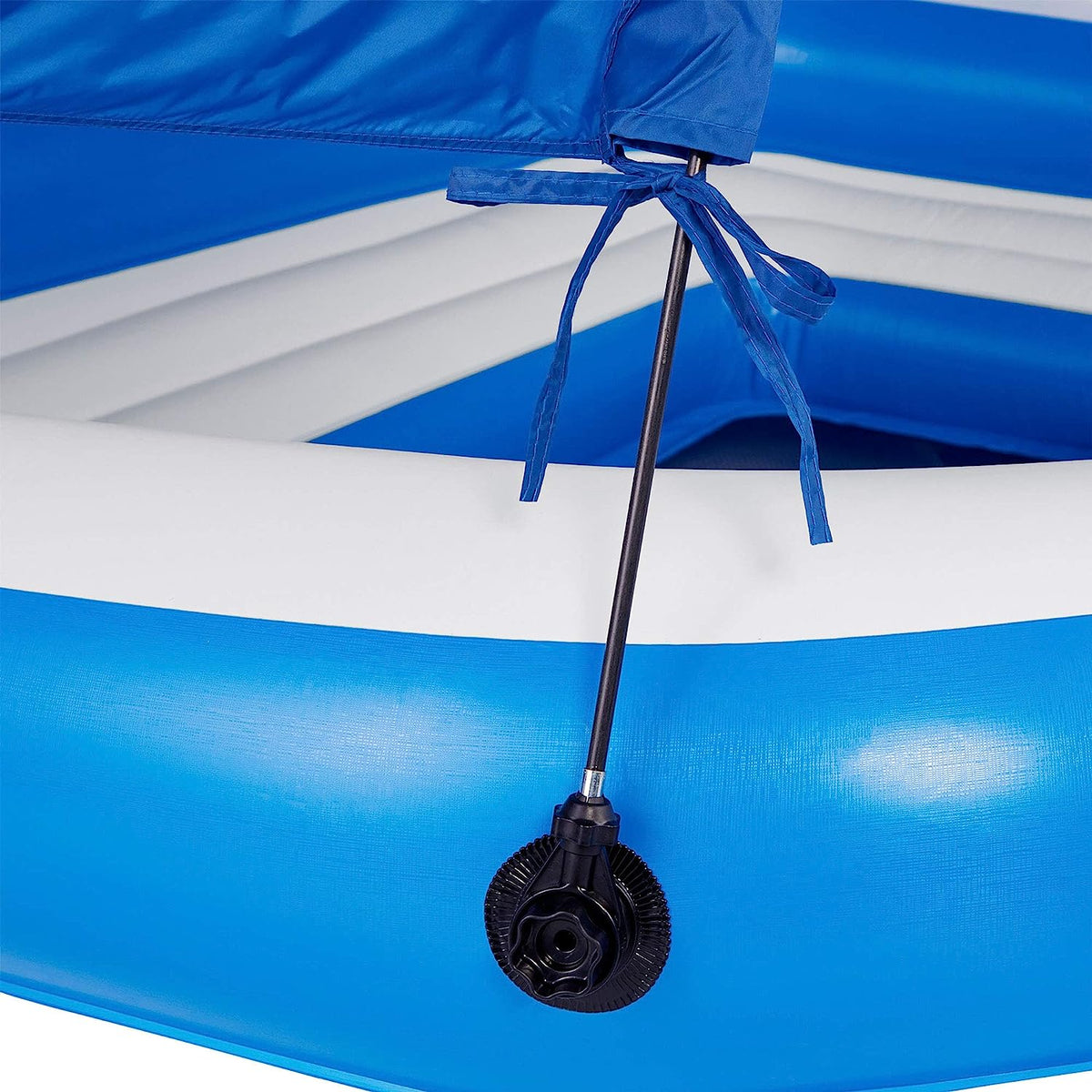 Tropical Breeze 6 Person Floating Island Lake Raft Lounge