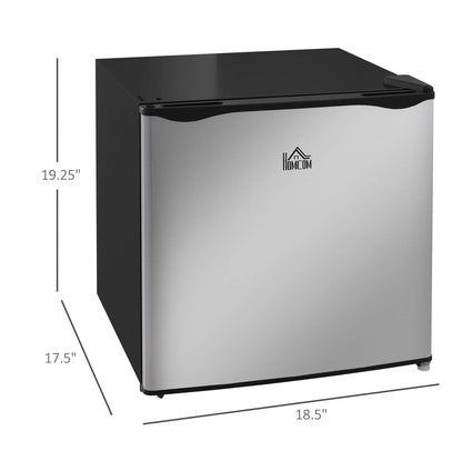 Mini Upright Freezer 1.1 Cu.Ft, Silver