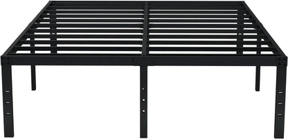 EMODA Queen 18 Inch Heavy Duty Metal Platform Bed Frame - No Box Spring Needed