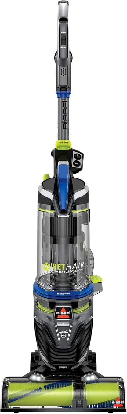Pet Hair Remover Upright Vacuum Cleaner With HEPA Filter, 0.75 Liters, Cobalt Blue