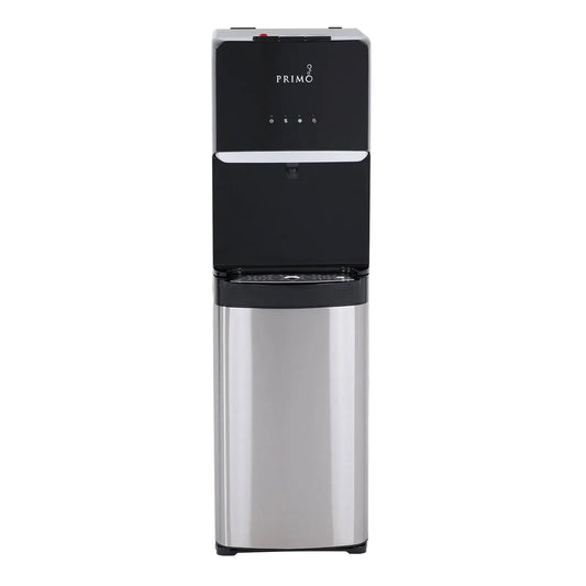 Primo Deluxe Bottom-Loading Stainless Steel Water Dispenser - Black