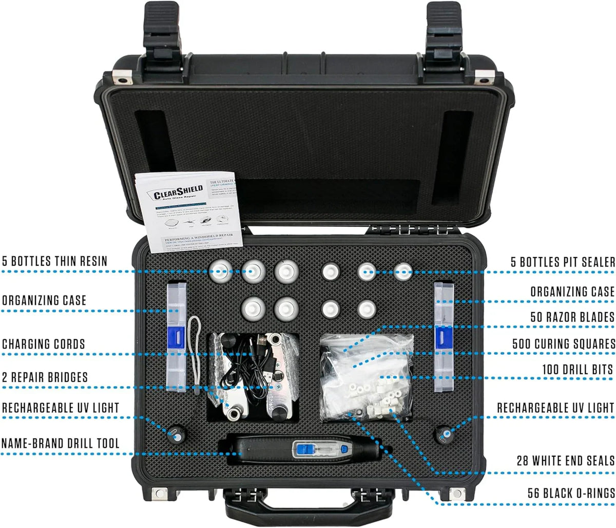 Clearshield Windshield Repair Kit - 1,000+ Repairs