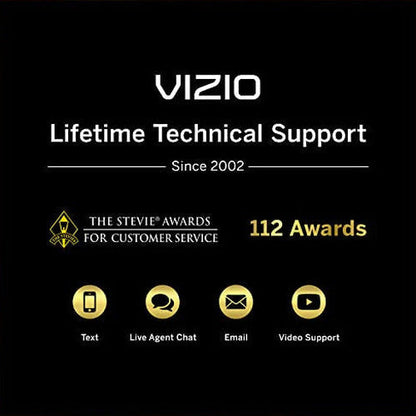 VIZIO 40-Inch D-Series Full HD 1080p Smart TV With AMD FreeSync Apple AirPlay - D40F-J09