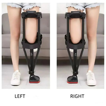 Hands-Free Knee Crutch - Adjustable Height With Padded Support