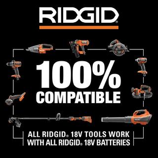 RIDGID 18V Brushless Cordless 22 in Hedge Trimmer Kit With 2.0 Ah Battery And Charger - R01401K