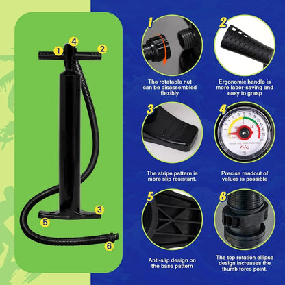 FunWater Inflatable Stand Up Paddle Board, 11 ft x 32 in x 6 in - SUP Paddle Accessories