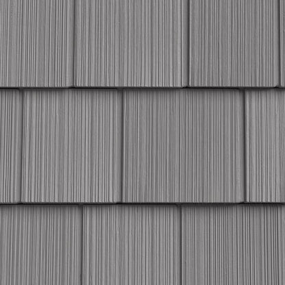 The Foundry Vinyl Perfection Shingles, 7in W X 60 3/4 L, 34 Panels/Carton, 100 Sq Feet, Shadow - 008