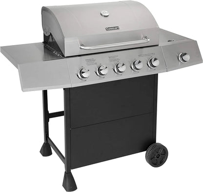 Cuisinart Five Burner Propane Gas Grill With Side Burner - CGG-8500