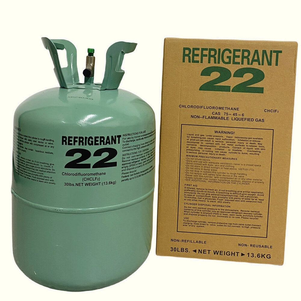 R-22 Refrigerant Gas 30 lb