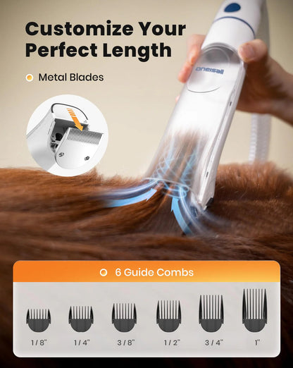 8-In-1 Dog Grooming Vacuum And Dryer Kit