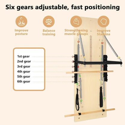 ARKANTOS Pilates Springboard Exercise Equipment