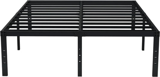 EMODA Queen 18 Inch Heavy Duty Metal Platform Bed Frame - No Box Spring Needed