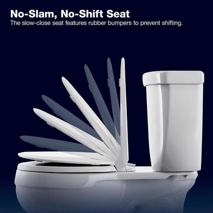 KOHLER Highline Arc Extra Tall Elongated Toilet 1.28 GPF White With Seat