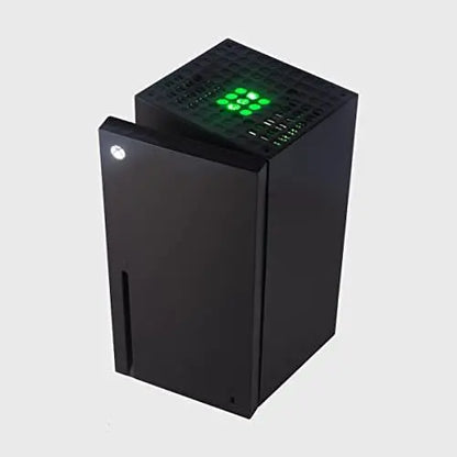 Xbox Official Gear Series X Thermoelectric Mini Fridge Cooler, 10L, 12 Can Holder, USB Port, AC/DC Powered