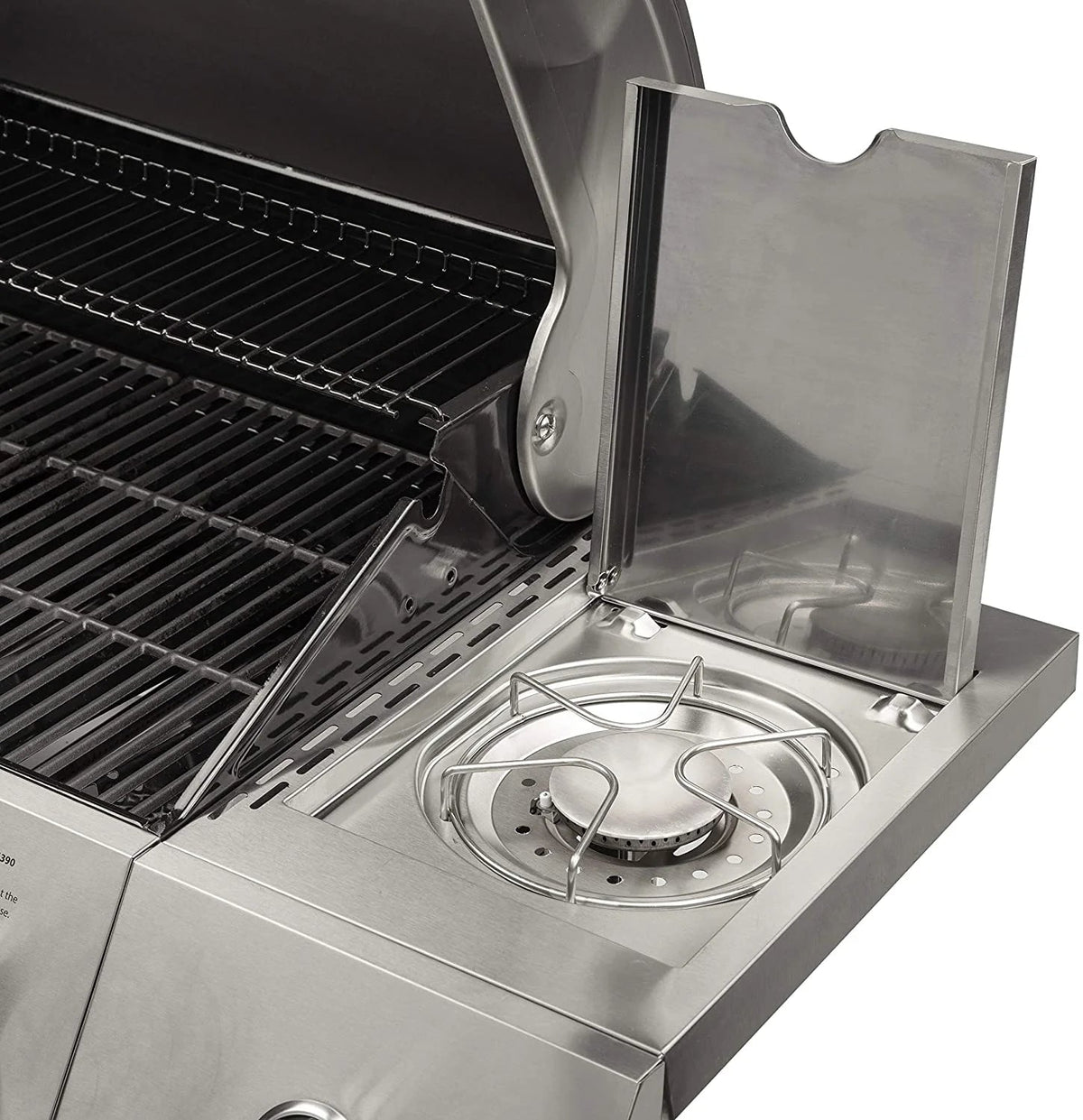 Cuisinart Five Burner Propane Gas Grill With Side Burner - CGG-8500