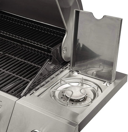 Cuisinart Five Burner Propane Gas Grill With Side Burner - CGG-8500