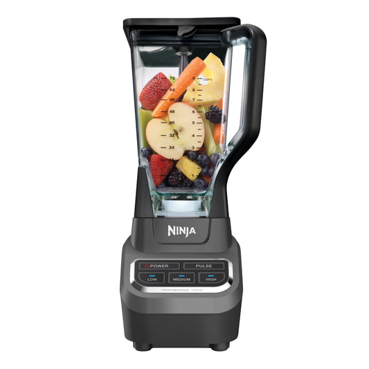 Ninja Professional Blender 1000W, Black, 72 oz - BL610