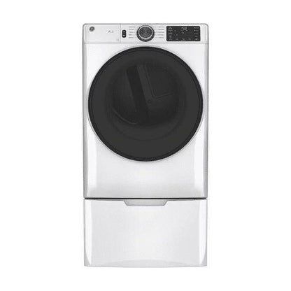 GE Smart Electric Dryer, 7.8 cu. ft. Capacity With Sanitize Cycle - Long Vent