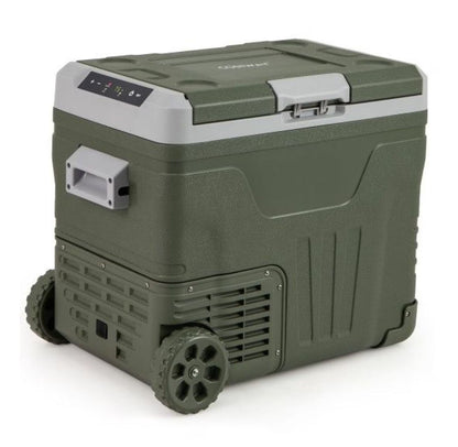 Portable 12V Car Refrigerator Electric Cooler, 35L/50L, Green