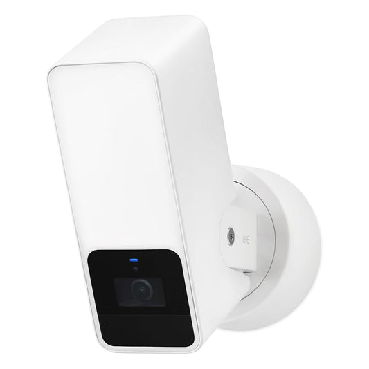 Eve Outdoor Cam Wi-Fi Secure Floodlight Camera, White