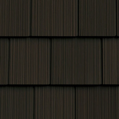 The Foundry Vinyl Perfection Shingles, 7in W X 60 3/4 L, 34 Panels/Carton, 100 Sq Feet, Shadow - 008