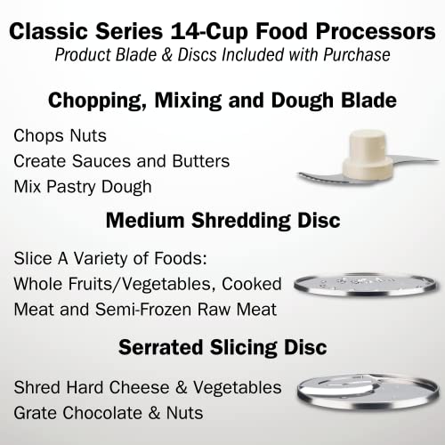 14-Cup Food Processor With Stainless Steel Vegetable Chopper