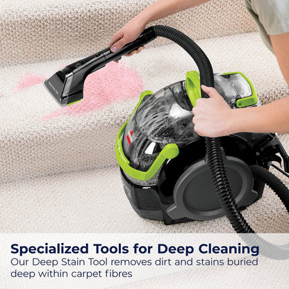 BISSELL Little Green Pro Portable Carpet Cleaner, 13-pound - 2505