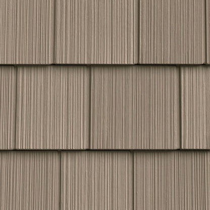 The Foundry Vinyl Perfection Shingles, 7in W X 60 3/4 L, 34 Panels/Carton, 100 Sq Feet, Shadow - 008
