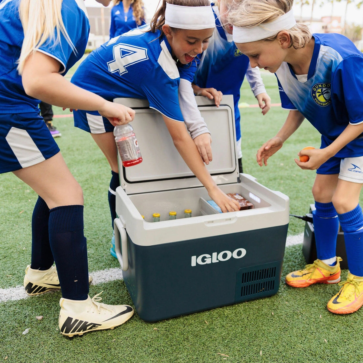 Igloo ICF 32 Active Electric Cooler 38 QT - Rugged Blue