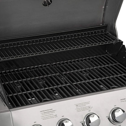 Cuisinart Five Burner Propane Gas Grill With Side Burner - CGG-8500