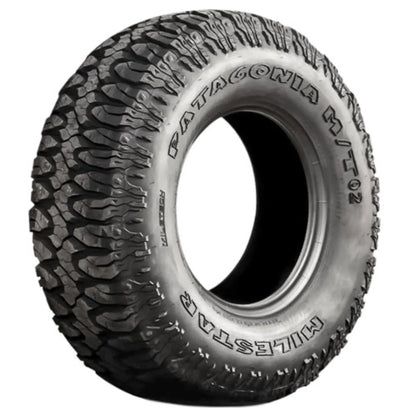 Milestar Mud Terrain Light Truck Tire LT37X12.50R17 124Q Load Range D - Patagonia M/T-02