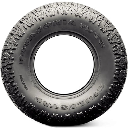 Milestar Mud Terrain Light Truck Tire LT37X12.50R17 124Q Load Range D - Patagonia M/T-02
