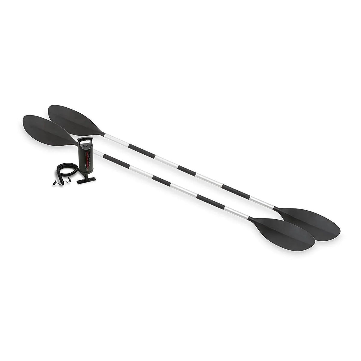 Intex Explorer K2 2-Person Inflatable Kayak With Oars And Pump And Challenger K1 1-Person Inflatable Kayak