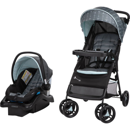 Cosco Kids Lift & Stroll DX Travel System, Gray Arrows - DX