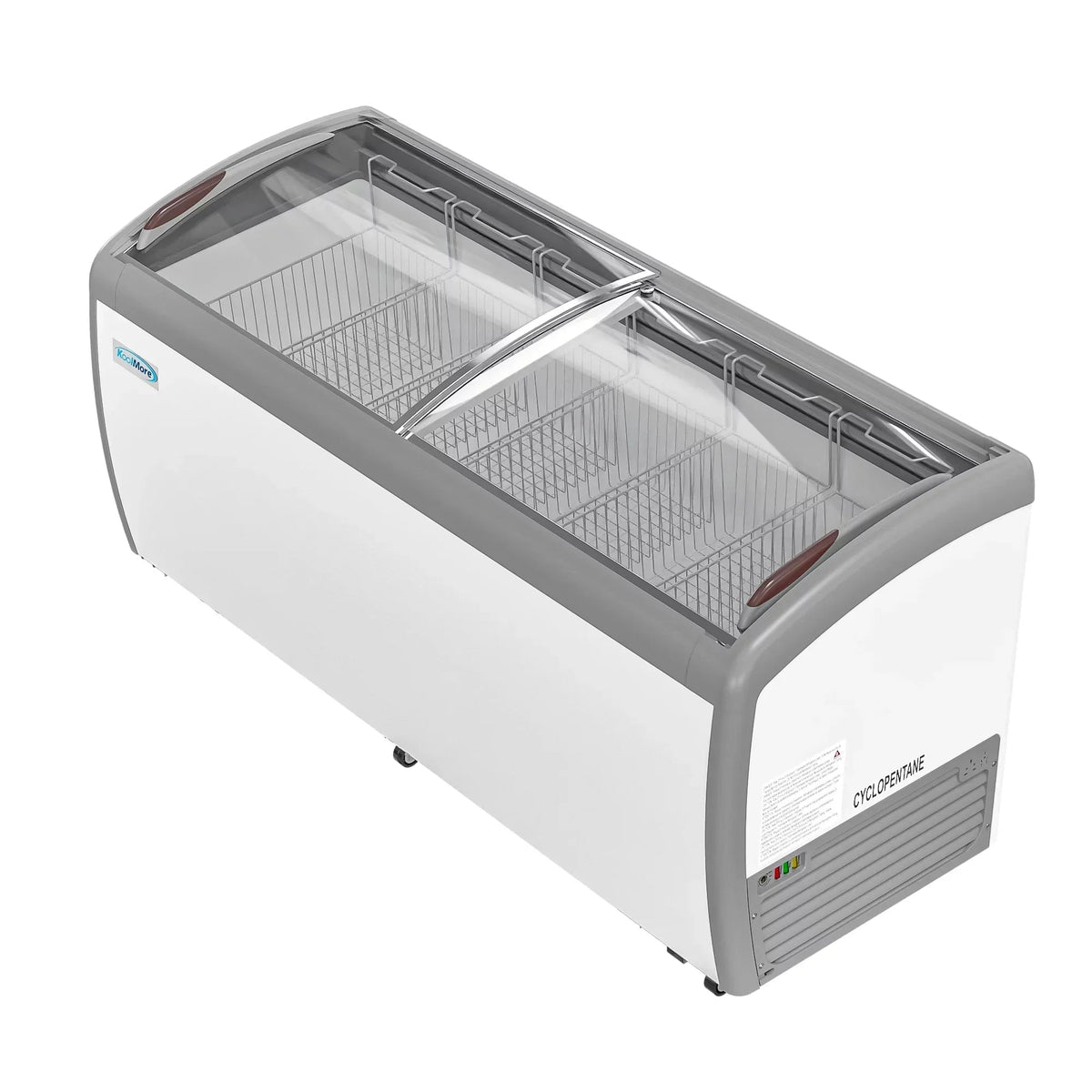 KoolMore Commercial Ice Cream Display Freezer, 71 in., 20 cu. ft.