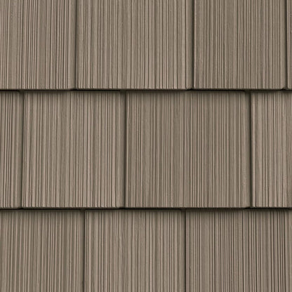 The Foundry Vinyl Perfection Shingles, 7in W X 60 3/4 L, 34 Panels/Carton, 100 Sq Feet, Shadow - 008